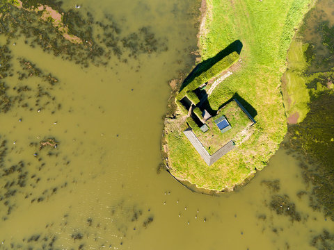 Natural park of Carentan, Brevands, Normandy, France