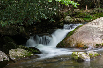 Naklejka na ściany i meble Beautiful Waterfall on Steels Creek