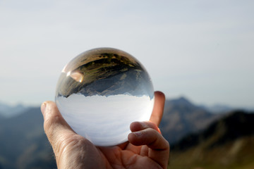Allg&auml;uer Alpen - Blick vom Walmendinger Horn 