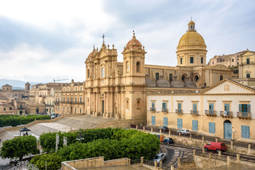 Fototapeta premium View of Cathedral of Noto