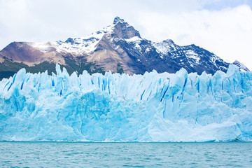 Jagged glacier