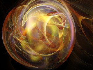Abstract fractal background