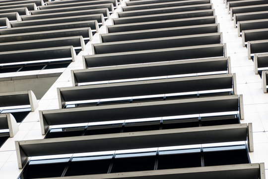 modern office building with windows