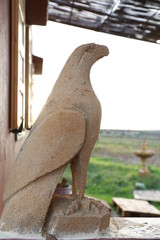 eagle stones statue in the area
