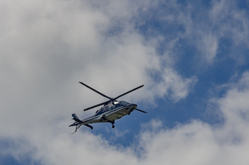 Naklejka na ściany i meble Bell 430 Helicopter
