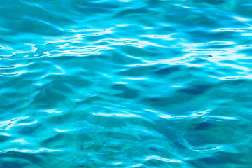 Background shot of aqua sea water surface