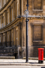 Victorian street and landmarks
