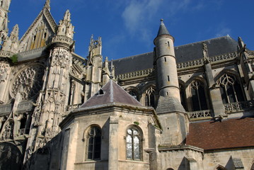 Fototapeta premium Ville de Senlis, département de l'Oise, France