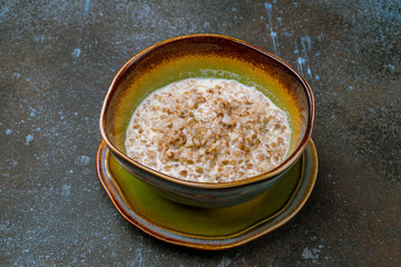 Buckwheat porridge with milk