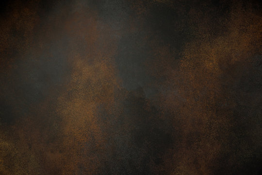 Dark rusty concrete texture