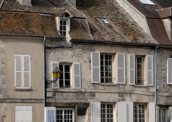 Fototapeta na wymiar Ville de Senlis, département de l'Oise, France