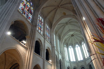 Ville de Senlis, département de l'Oise, France