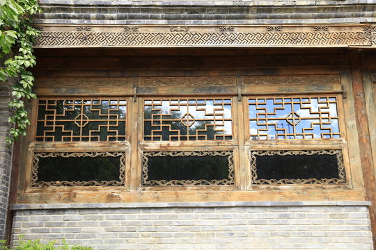 Windows of ancient Chinese architecture