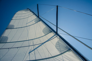 Modern Sailing boat