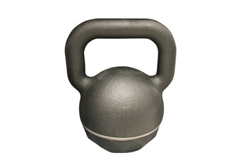 kettlebell isolated on white background