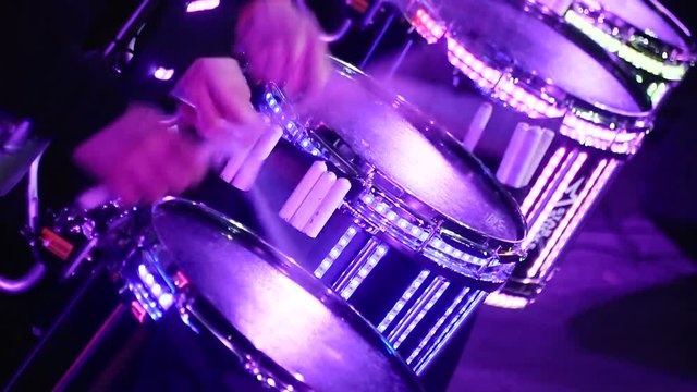 Musical instruments. Drums