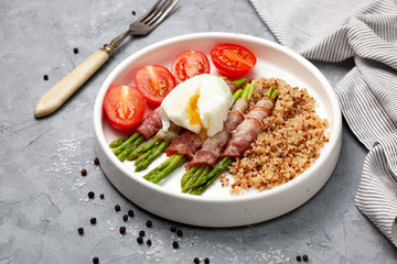 asparagus with bacon