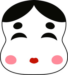 Japanese cute god of wealth