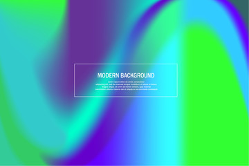 Modern colorful background with motion fluid vector