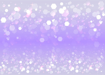 Abstract blurred soft focus bokeh of bright purple background