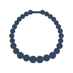 bracelet icon in flat style isolated vector illustration on white transparent background