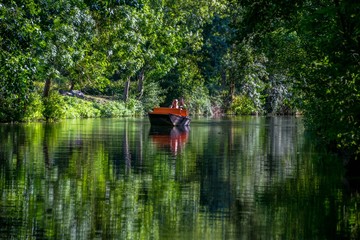 Marais Poitevin, Venise verte, France.