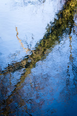 Obraz premium Winter water reflections