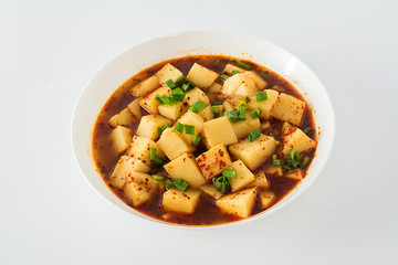 Hunan cuisine - boiled rice tofu