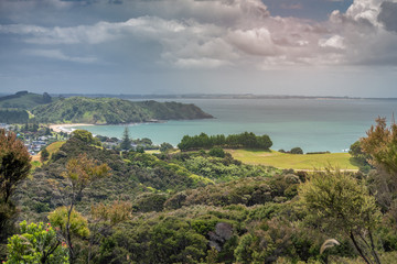 View of Cable bay in the far north of new zealand