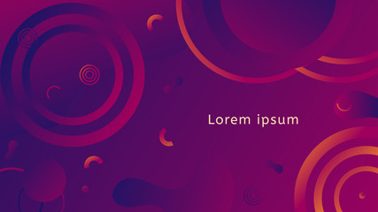 Colorful geometric background