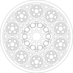 Christchurch, New Zealand, rose window