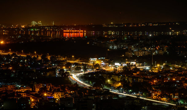 bhopal city at night