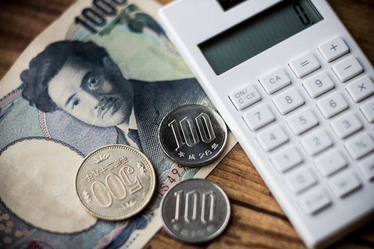 日本円と計算機