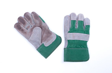 Working gloves isolated