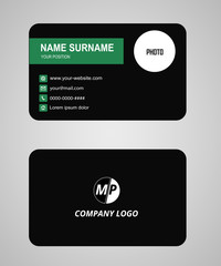 Obraz premium business card new