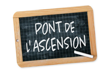 Obraz premium Ardoise Pont de l'ascension