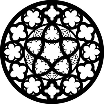 Exeter, GB, rose window