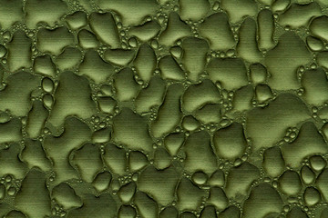 Water drops on metal texture