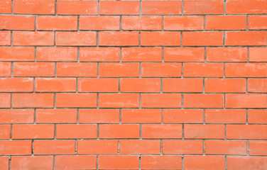 Red brick wall texture
