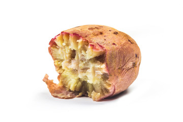 Steamed sweet potato