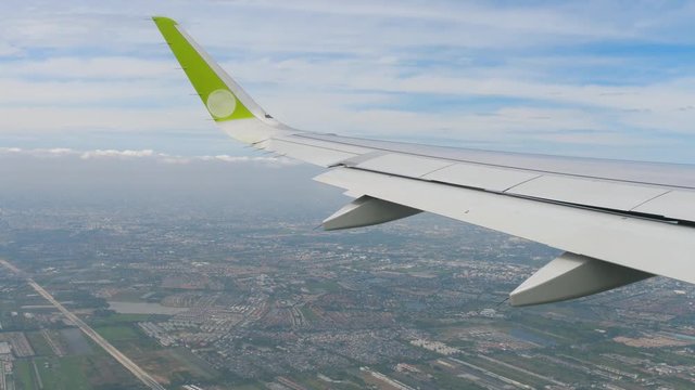 Departure from Bangkok airport