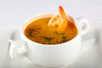 Prawn soup