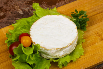 Delicous camembert cheese