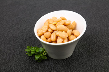 Baked white bean