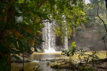Dschungel, Wasserfall, Wald, Kenia, Wunderschön, Traumhaft, Tiefe, Wasser