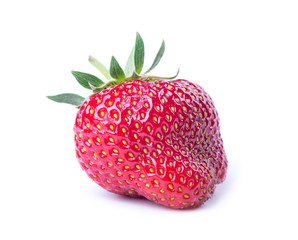 Strawberry isolated on white background. Clipping Path