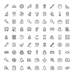 Flat icon set