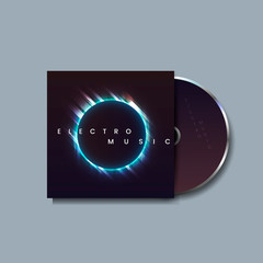 Electro music album - obrazy, fototapety, plakaty