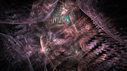 Dunkler chaotischer Hintergrund