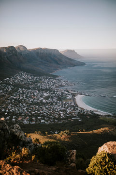 Blick über Camps Bay, Kapstadt